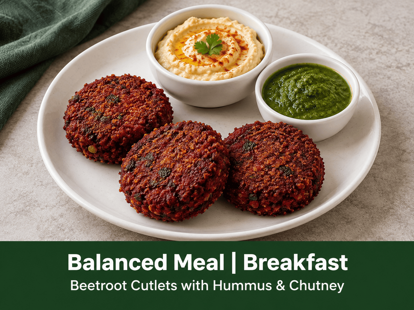 balanced meal breakfast